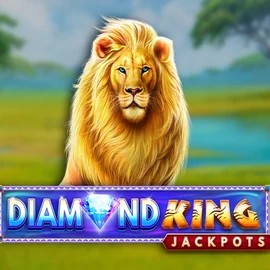 Diamond King Jackpots slot icon by SpinPlay Games, available at Lizaro Casino