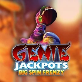 Genie Jackpots: Big Spin Frenzy casino game by Blueprint Gaming – featured logo at Lizaro Casino