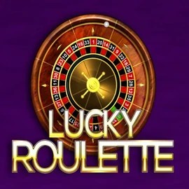 Lucky Roulette slot logo by Belatra Games at Lizaro Casino