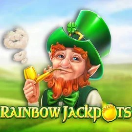 Rainbow Jackpots game by Red Tiger Gaming – logo hosted on Lizaro Casino