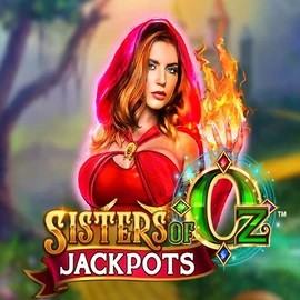 Sisters Of Oz Jackpots online game logo by Triple Edge Studios on lizarocasinoo.nl