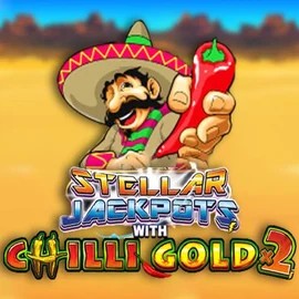Stellar Jackpots with Chilli Gold x2 logo by Lightning Box Game at Lizaro Casino