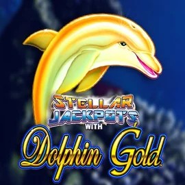 Enjoy Dolphin Gold with Stellar Jackpots by Lightning Box Game – logo hosted on lizarocasinoo.nl